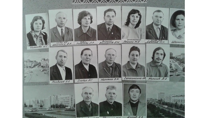 Настаўнікі  Саматэвіцкай СШ 1976-1977 гг