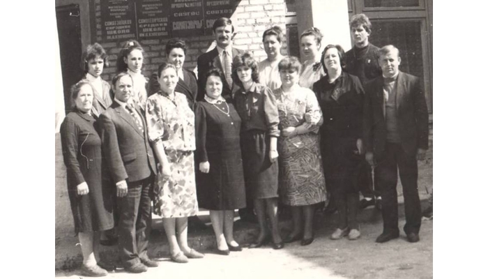 Настаўнікі Саматэвіцкай школы 1991 год